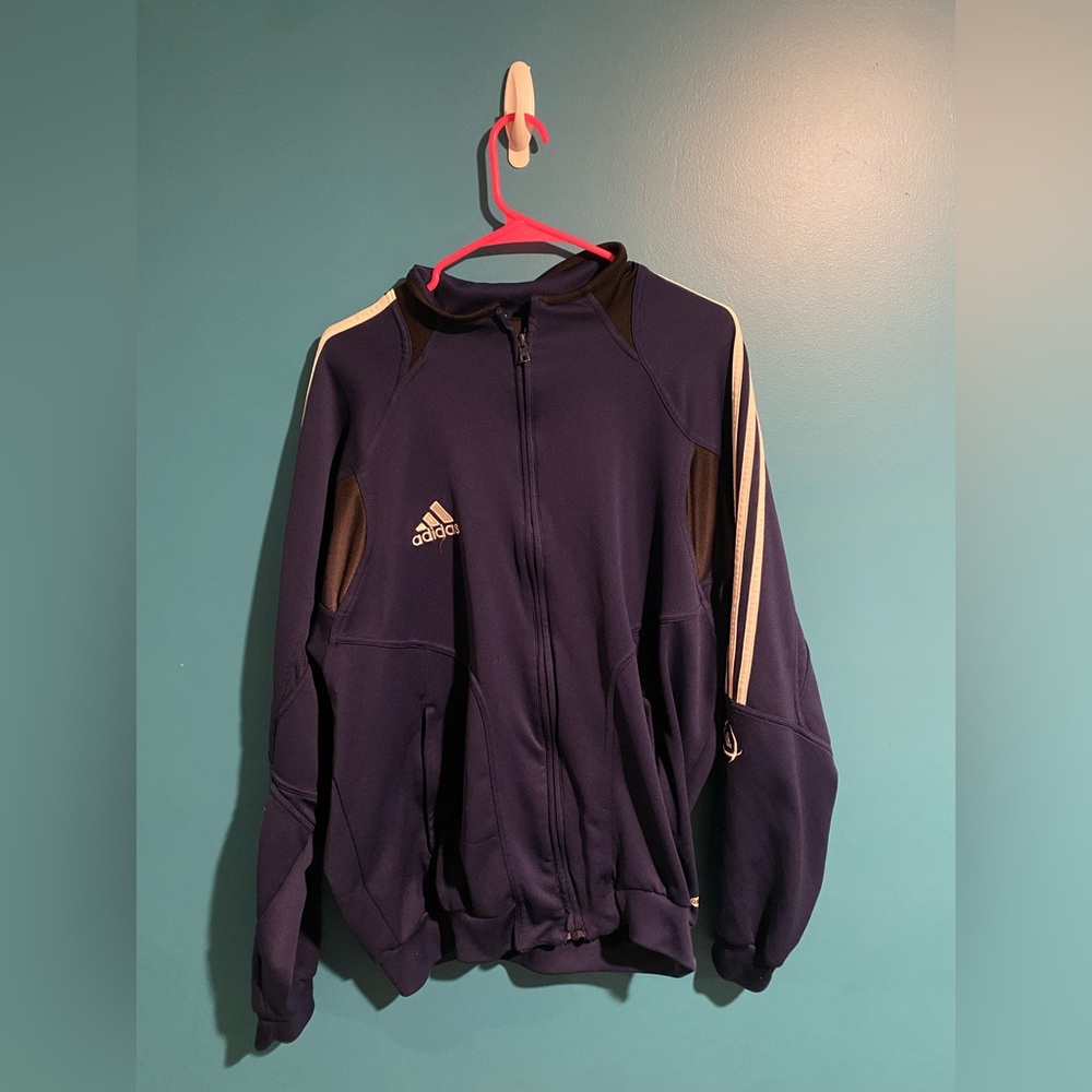 Adidas Dark Blue Sports Jacket